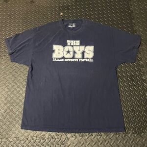 Team Apparel Navy Blue Dallas Cowboys Tee